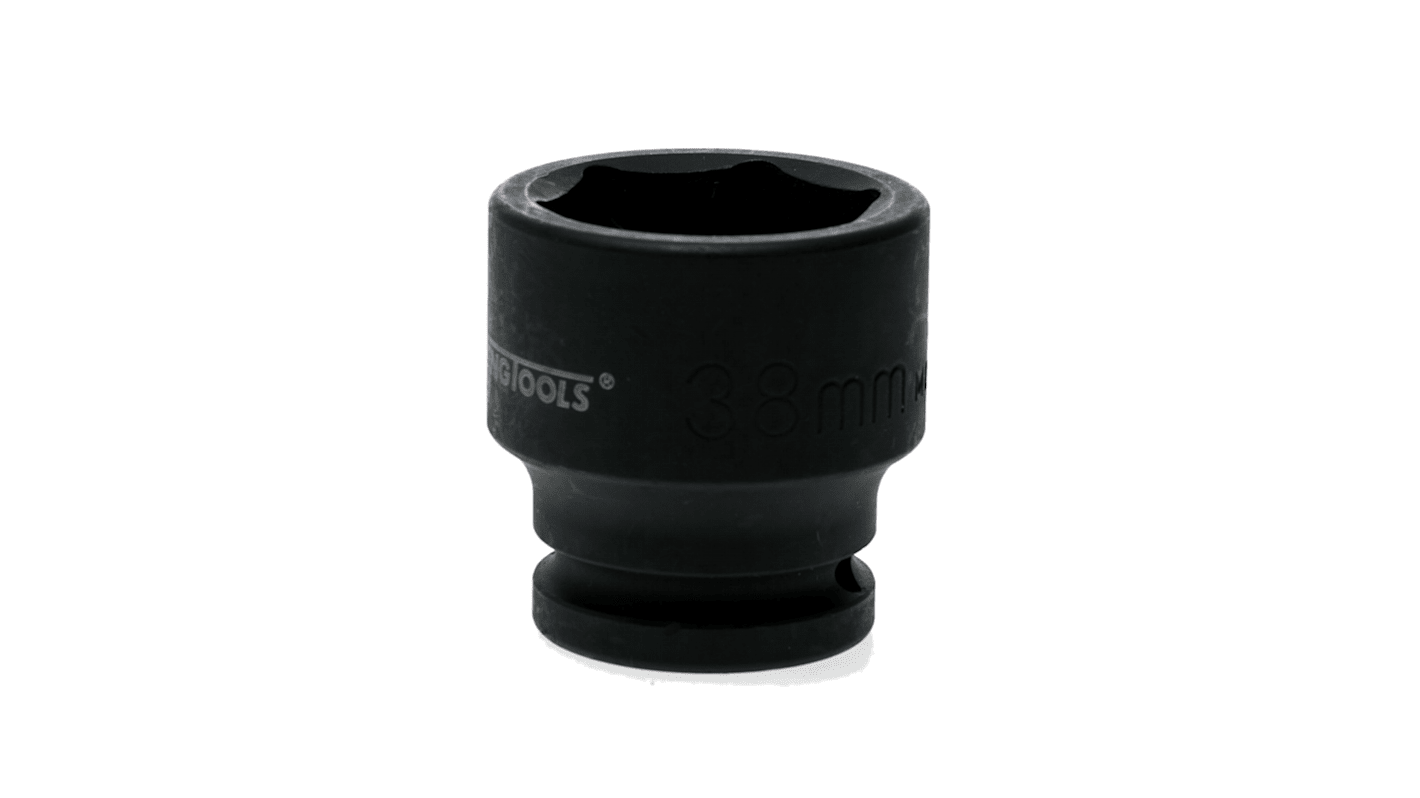 Teng Tools 38mm, 3/4 Drive Impact Socket, 58 mm length