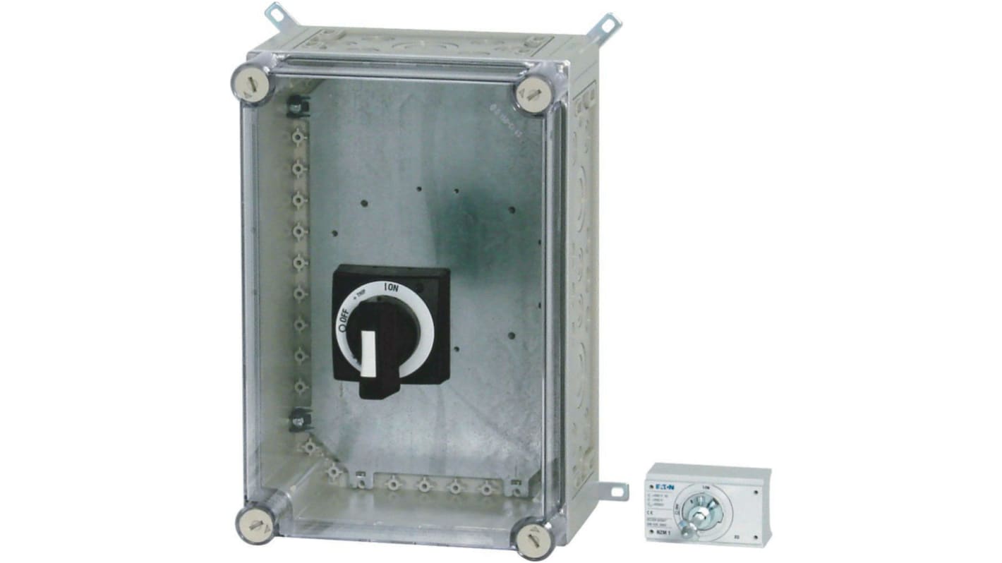 Eaton xEnergy Safety Ci Series Plastic Single-Door-Door Floor Standing Enclosure, Transparent Door, IP65, 375 x 250 x
