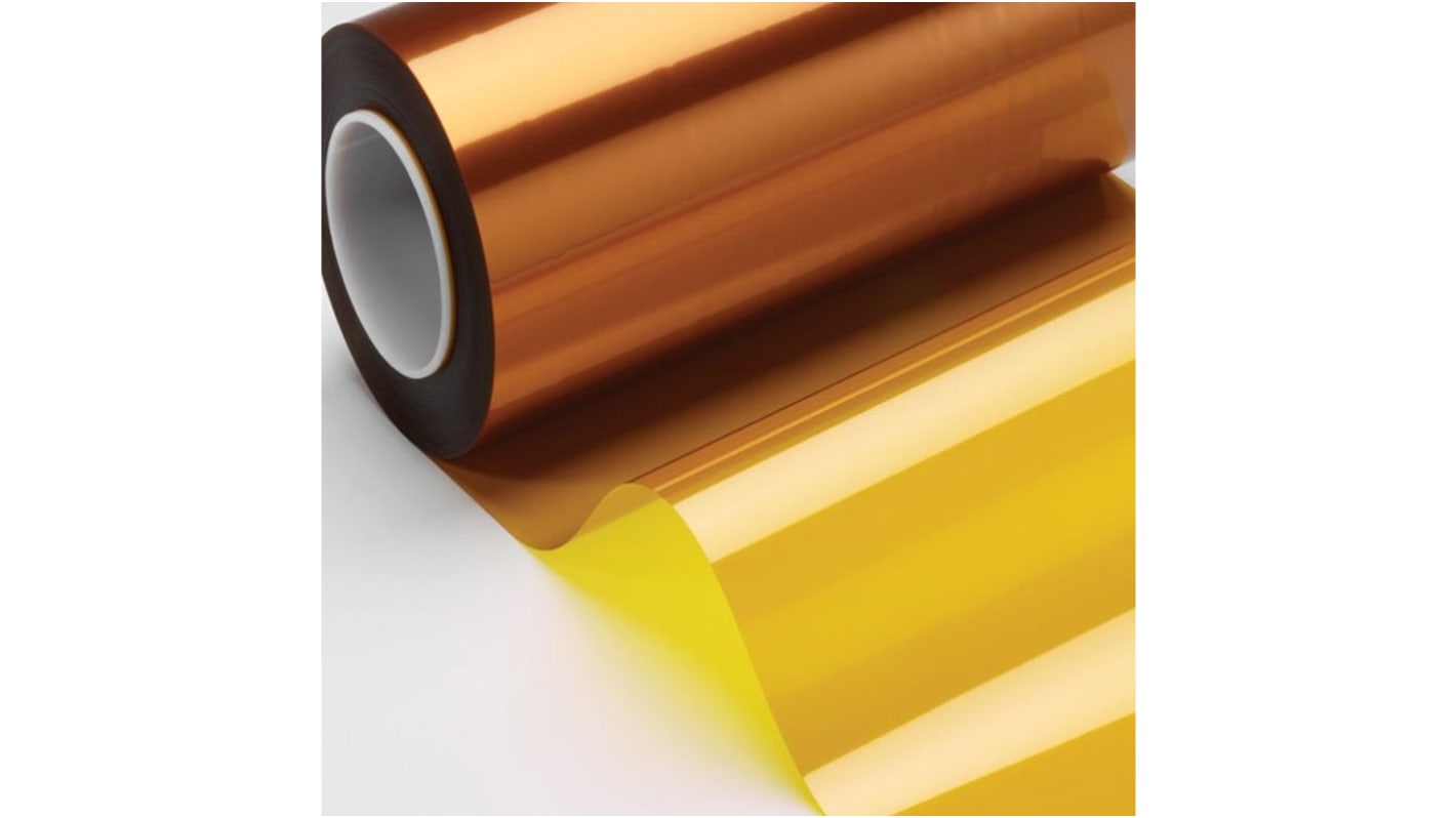 Polyimide Plastic Film, 304mm x 200mm x 0.025mm