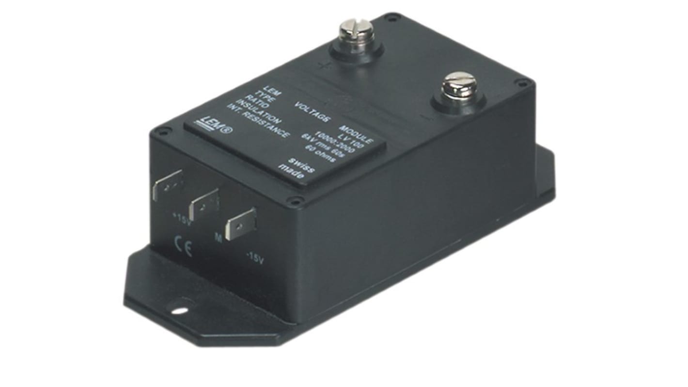LEM LV Series Closed Loop Hall Effect Current Transformer, 15 V