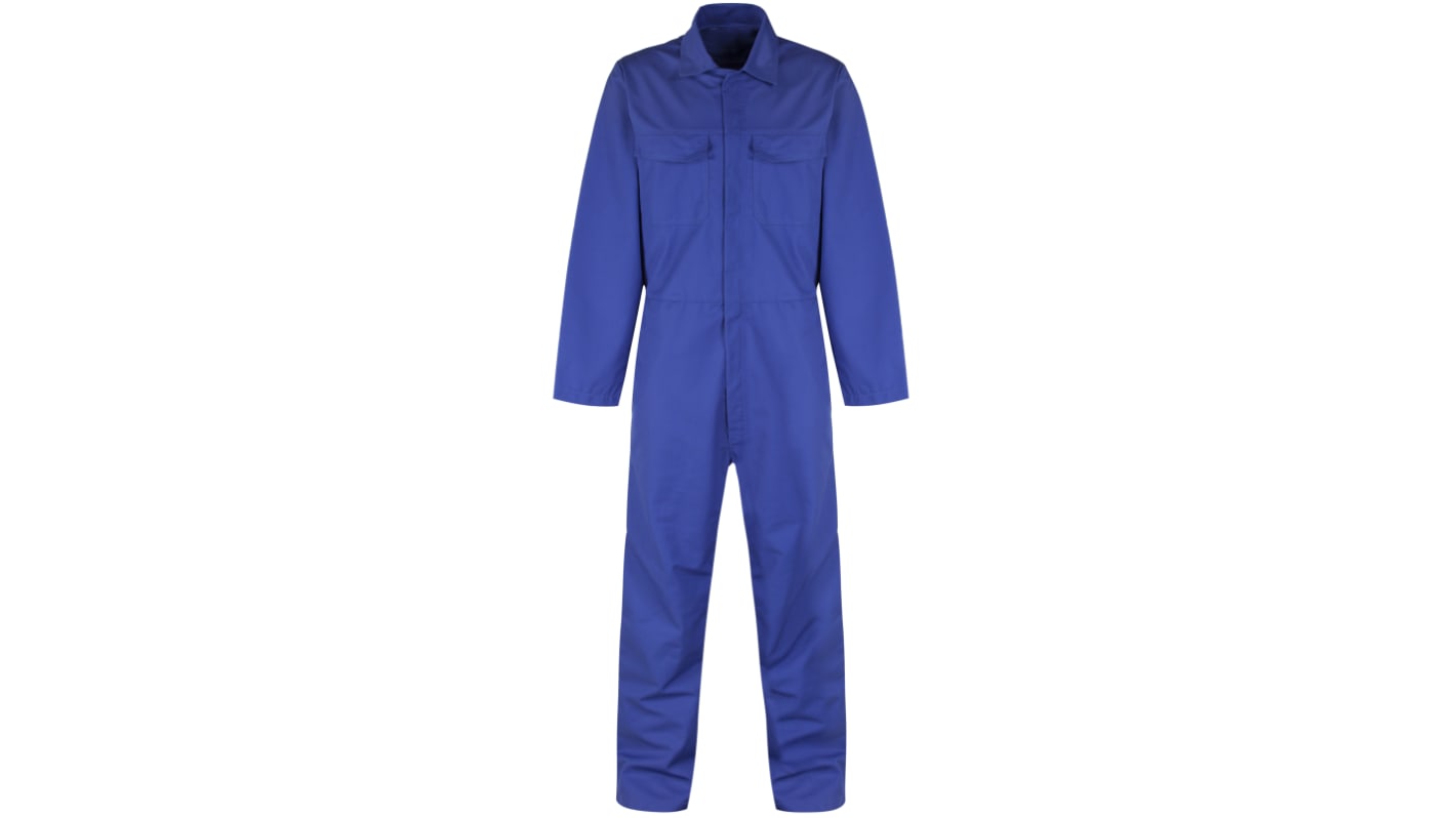 Alsico Royal Blue Reusable Coverall, S