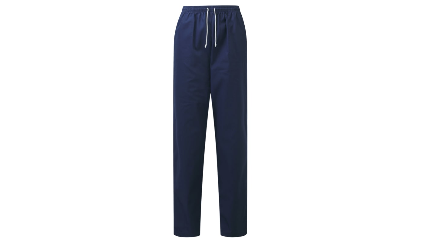 Pantaloni MT56 Blu Navy 35% cotone, 65% poliestere, lunghezza 31poll Confortevole, Morbido 47poll