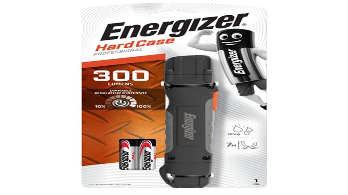 Energizer LED Torch Black 300 Lumens