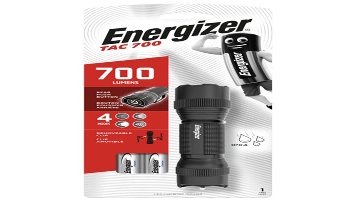 Energizer LED Torch Black 700 Lumens