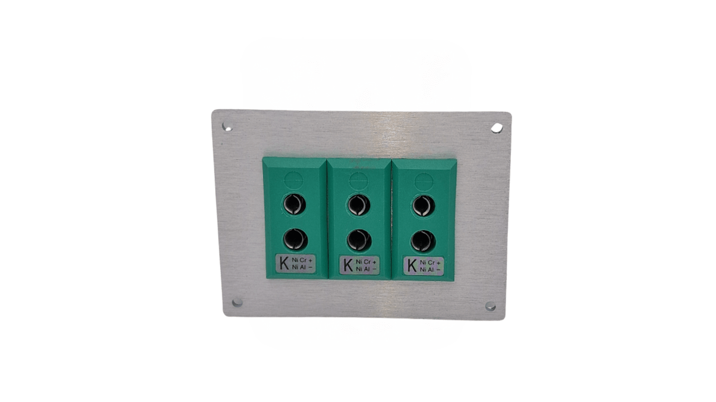 RS PRO Thermocouple Connector Panel, RoHS Standard
