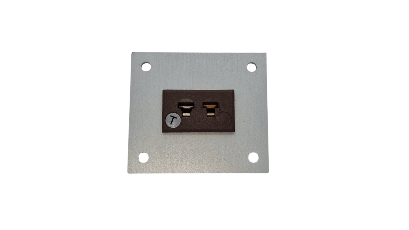 RS PRO Miniature Size Thermocouple Connector Panel for Use with Thermocouple T, RoHS Standard