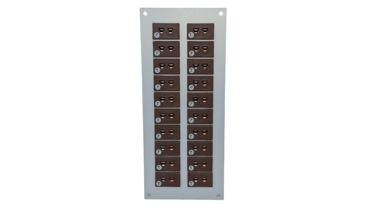 RS PRO Thermocouple Connector Panel, RoHS Standard
