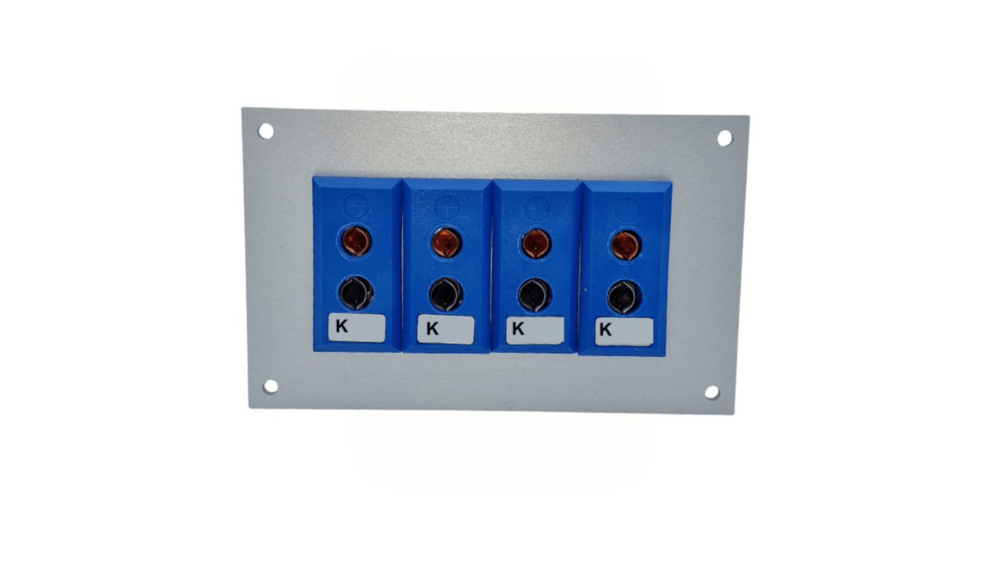 RS PRO Thermocouple Connector Panel, RoHS Standard