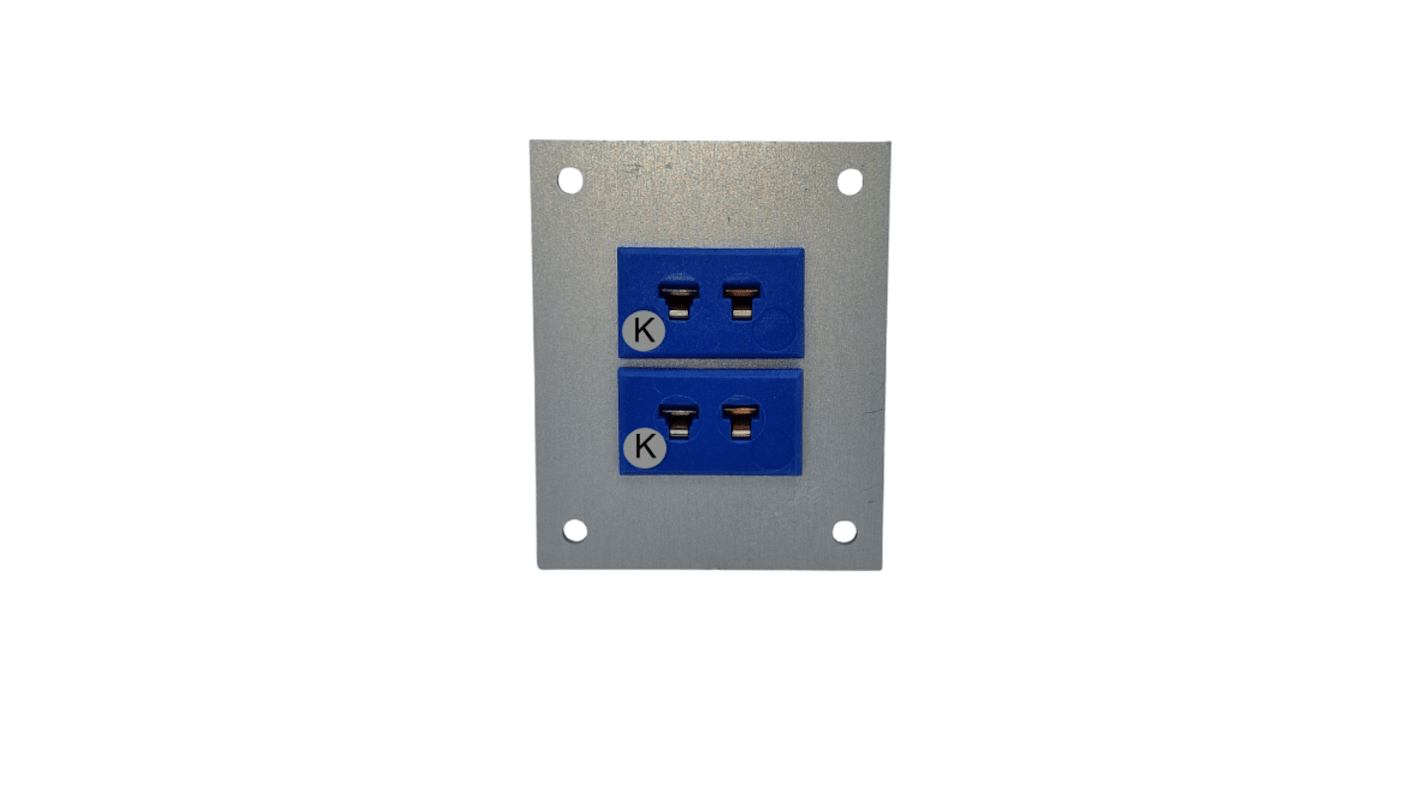 RS PRO Miniature Size Thermocouple Connector Panel for Use with Thermocouple K, RoHS Standard