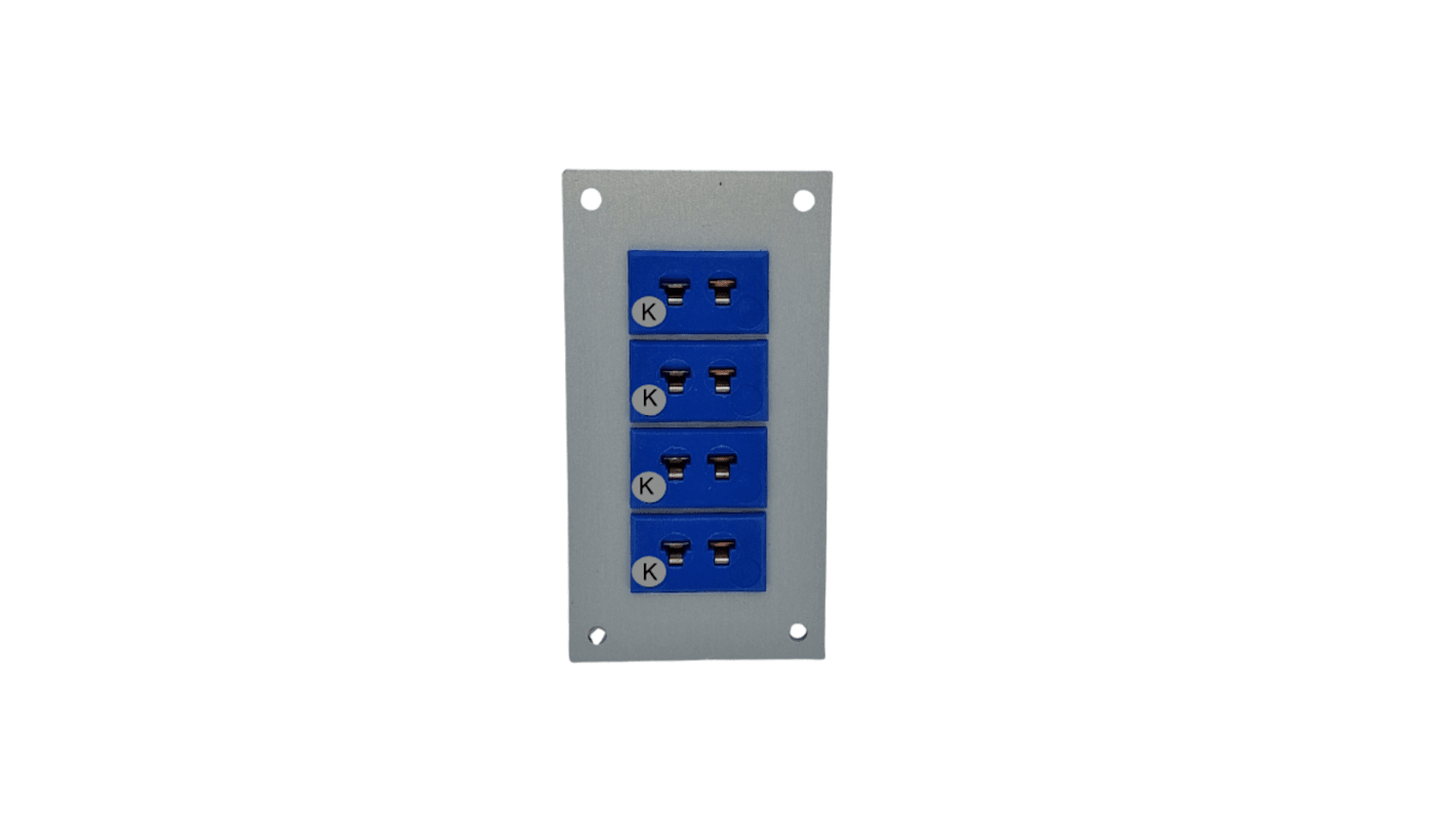 RS PRO Thermocouple Connector Panel, RoHS Standard