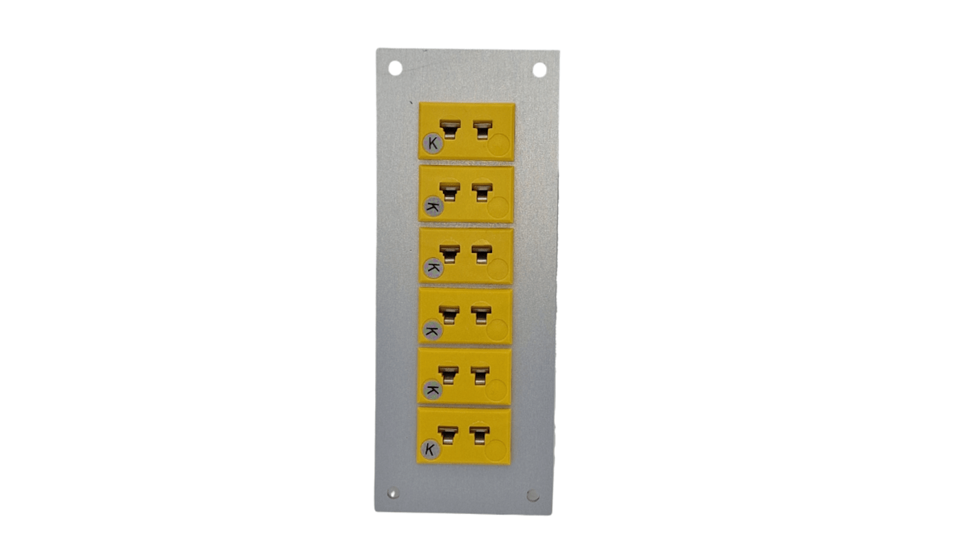 RS PRO Thermocouple Connector Panel, RoHS Standard
