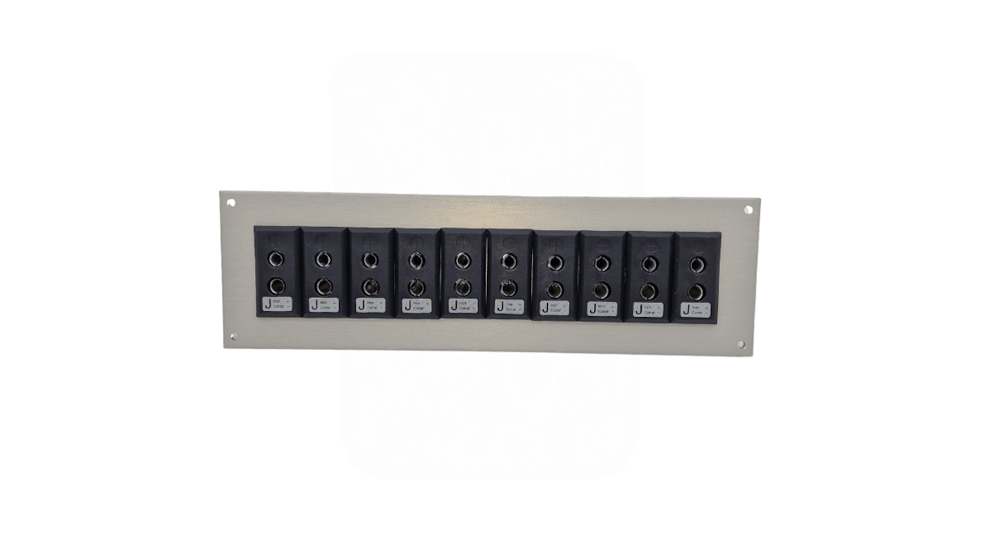 RS PRO Standard Size Thermocouple Connector Panel for Use with Thermocouple J, RoHS Standard