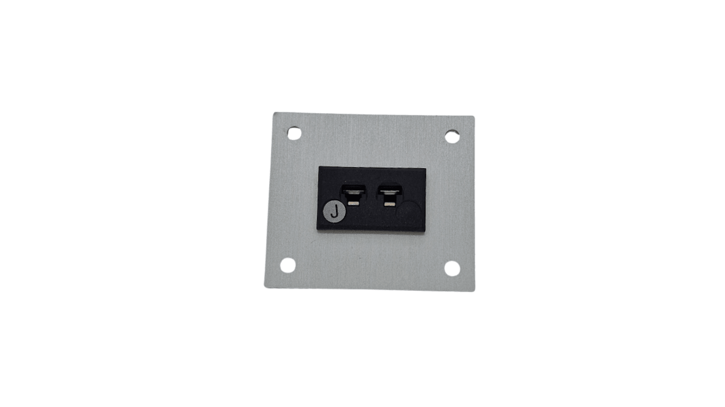 RS PRO Miniature Size Thermocouple Connector Panel for Use with Thermocouple J, RoHS Standard