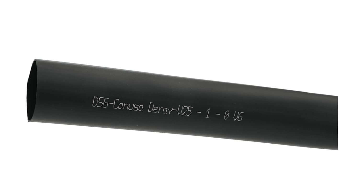 Gaine thermorétractable DSG-Canusa, , Rétreint 2:1, Noir