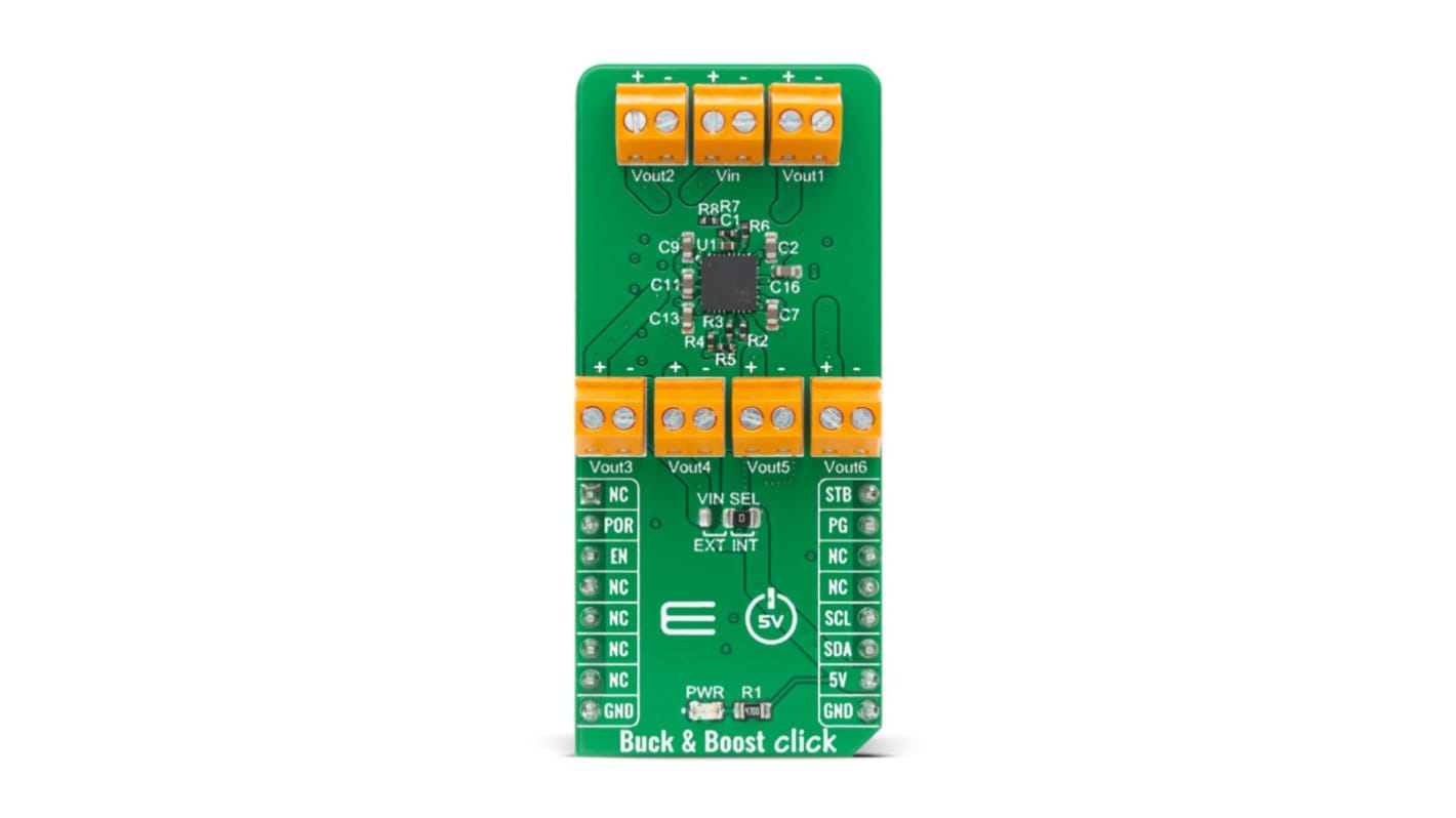 Brand-Rex Buck & Boost Click Buck-Boost Converter for MIC7401