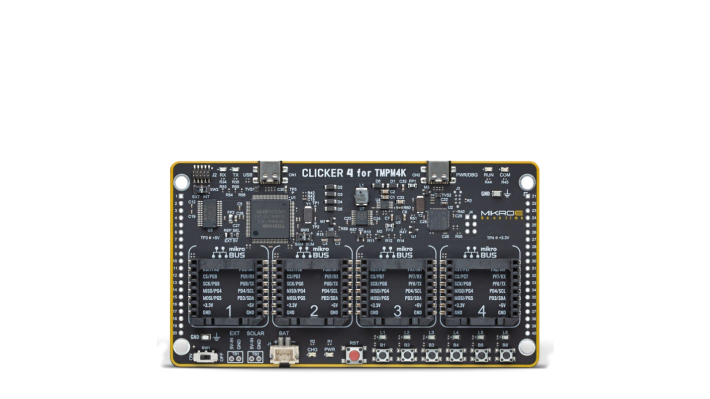 Brand-Rex Clicker 4 For TMPM4K USB Development Board MIKROE-4912