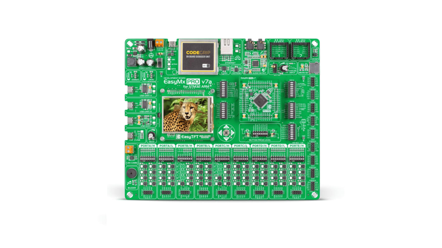 Brand-Rex Cortex -M0、Cortex -M3、Cortex -M4、Cortex -M7单片机开发板, ARM内核, EasyMx PRO v7a For STM32