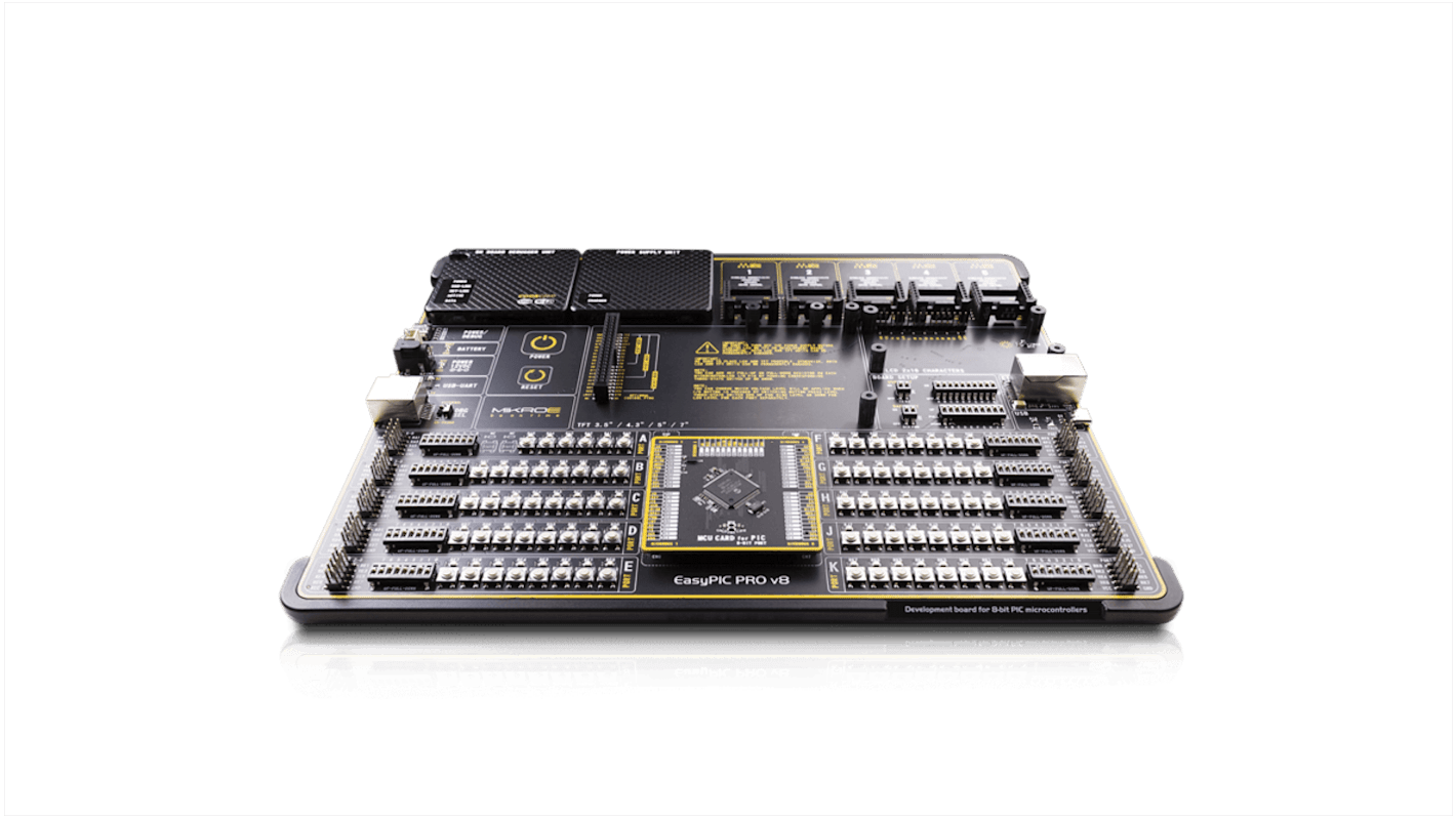 Brand-Rex EasyPIC PRO v8 Over USB-C Microcontroller Development Board MIKROE-5366