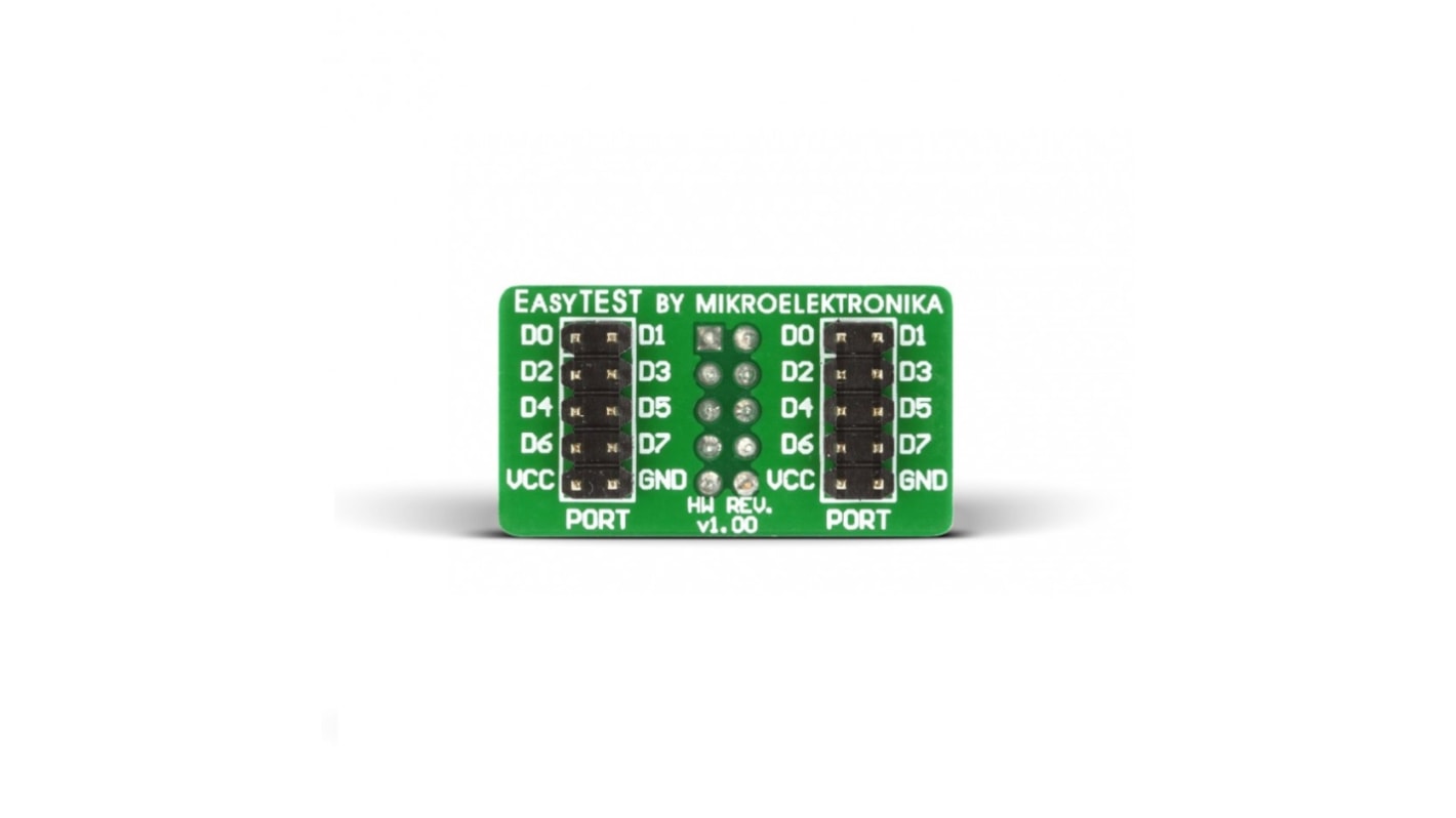 MIKROE-260, IDC10 Extender Board Adapter EasyTEST Board