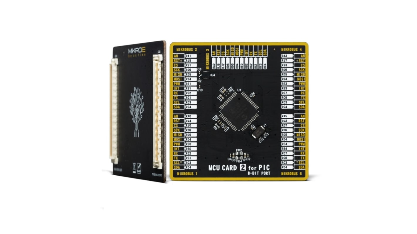 Brand-Rex MCU CARD 2 For PIC PIC18F87K22 Microcontroller Development Board MIKROE-4007