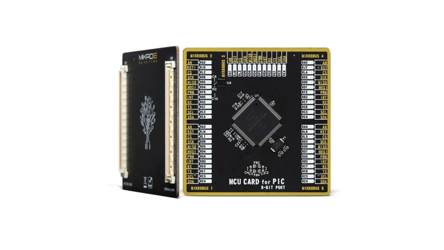 Brand-Rex MCU CARD For PIC PIC18F97J94 Microcontroller Development Board MIKROE-4006