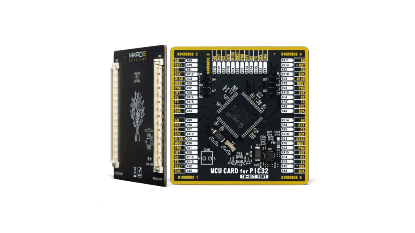 Scheda di sviluppo MCU CARD For PIC32 PIC32MX664F064L Brand-Rex, CPU PIC32