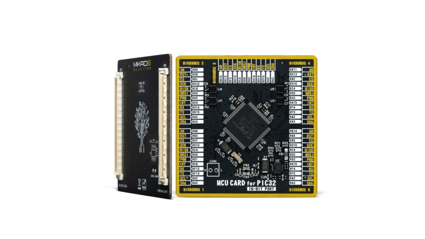 Scheda di sviluppo MCU CARD For PIC32 PIC32MX675F256L Brand-Rex, CPU PIC32