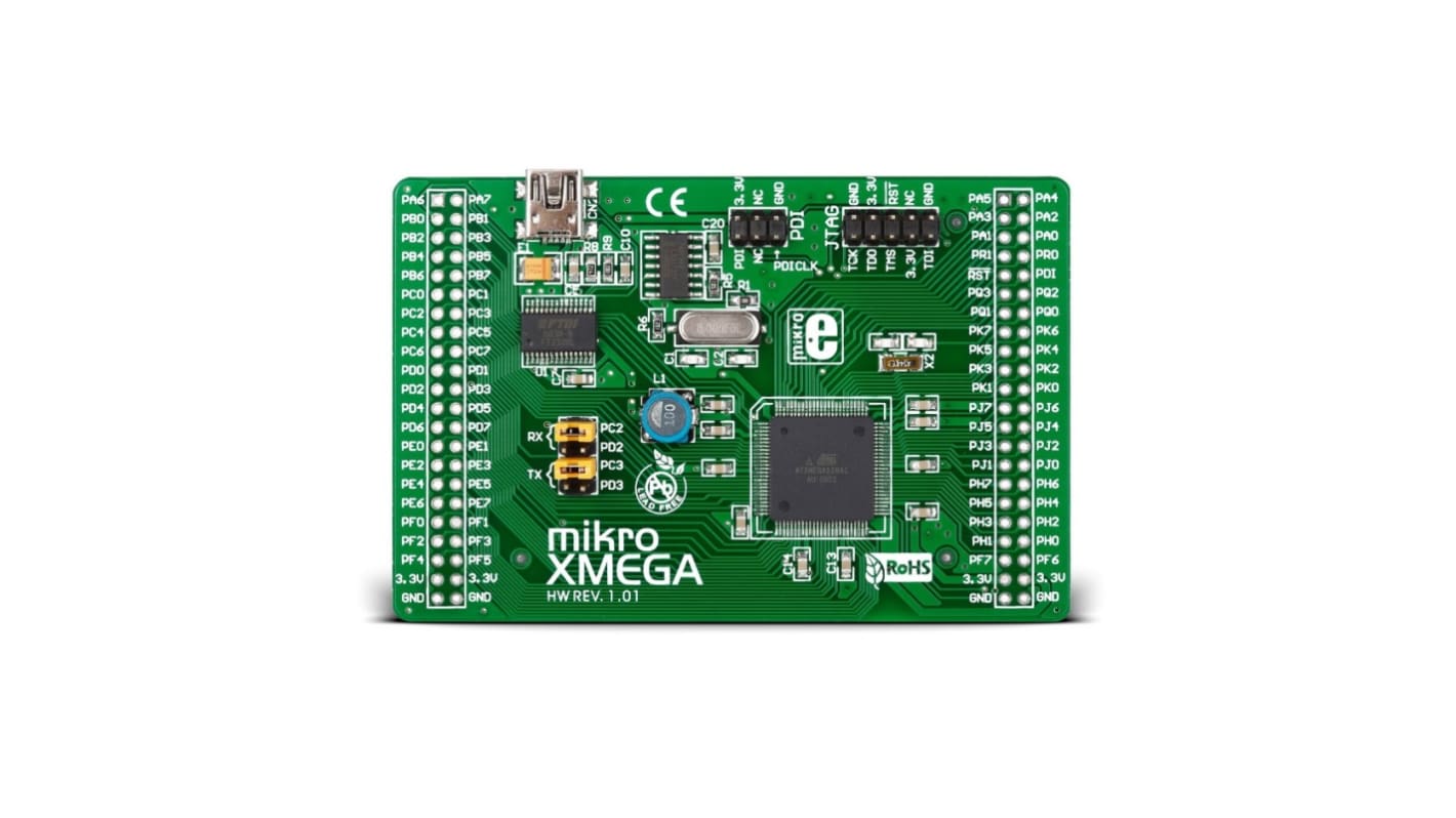 Brand-Rex mikroXMEGA Board Microcontroller Board MIKROE-580