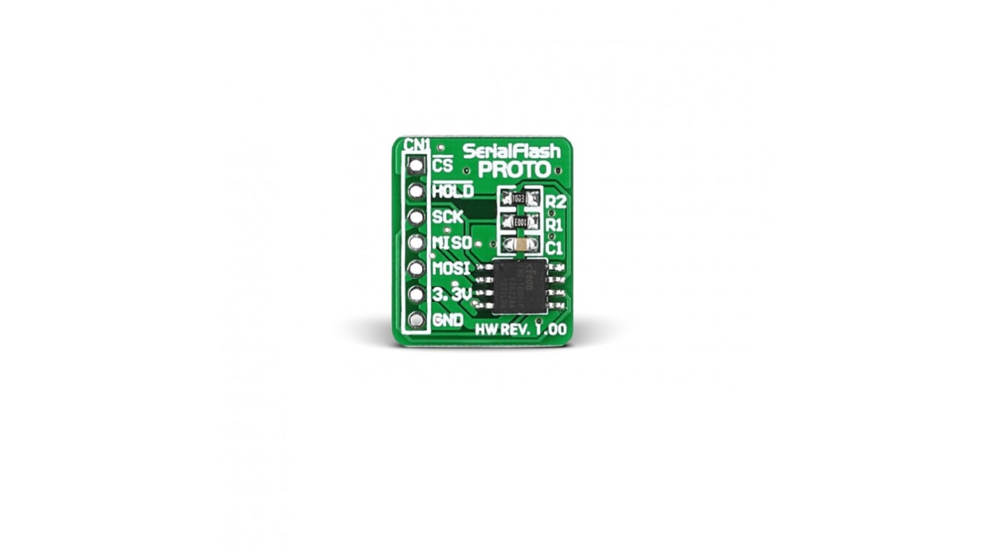 Scheda di sviluppo SerialFlash PROTO Board Brand-Rex, memoria Flash
