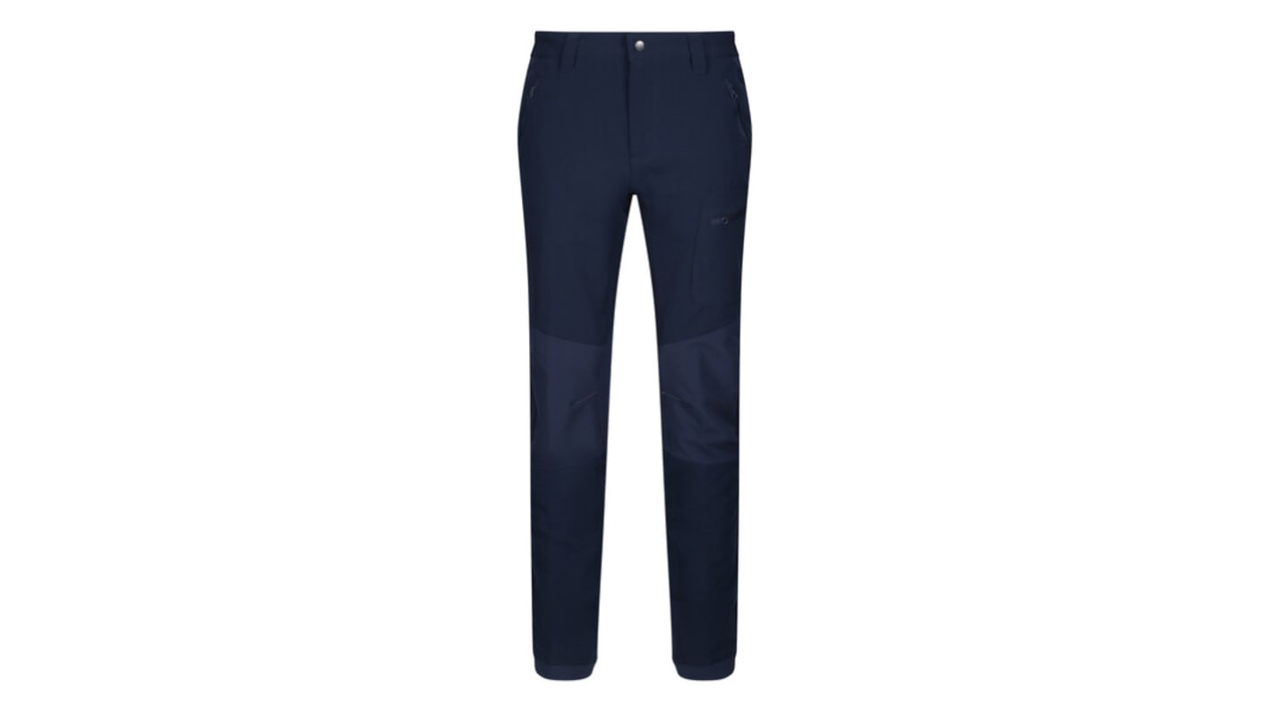 Pantaloni TRJ510 Blu Navy Tessuto softshell, lunghezza 30poll Idrorepellente 36poll 91.5cm