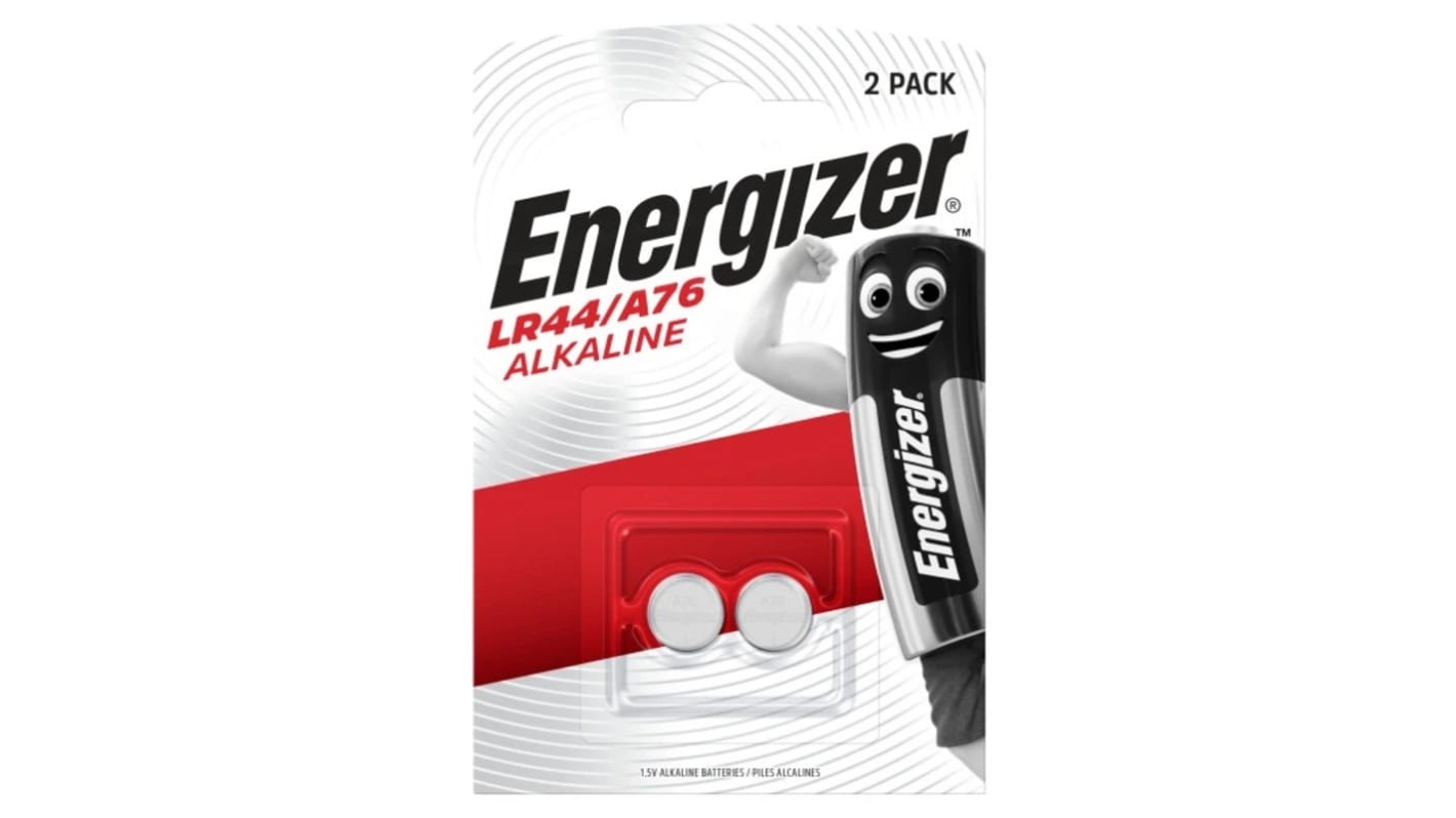 Energizer Manganese Dioxide 1.5V, LR44 Battery