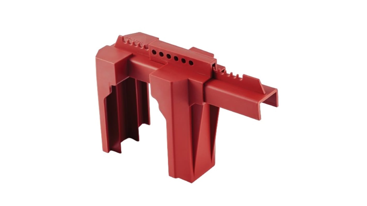 Master Lock Red Thermoplastic Ball Valve Lockout