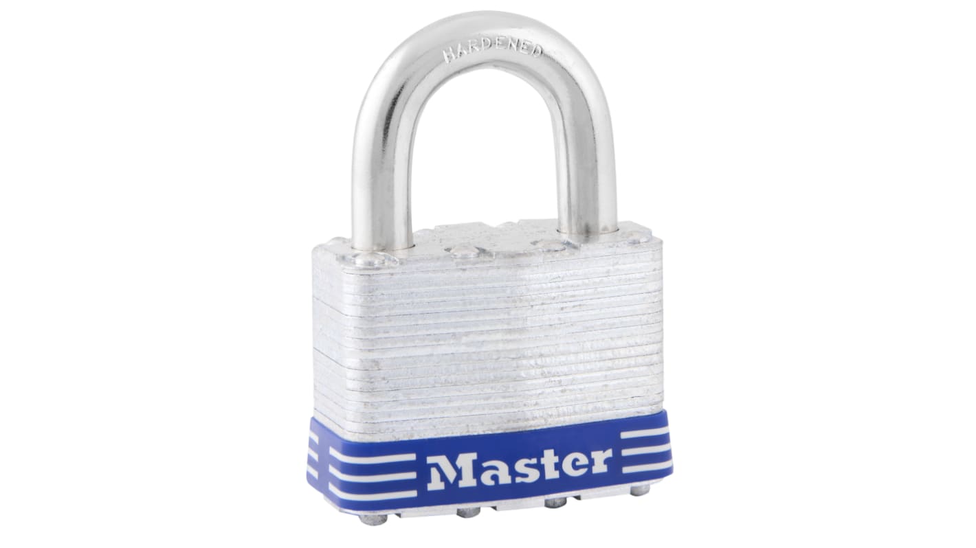 Kłódka średnica szekli: 9mm Master Lock Kłódka W budynkach Stal laminowana
