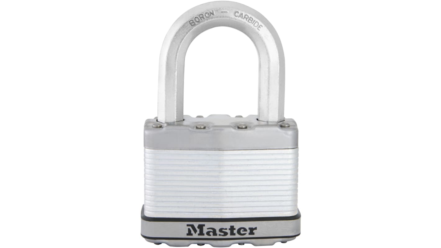 Kłódka średnica szekli: 11mm Master Lock Kłódka W budynkach Stal laminowana
