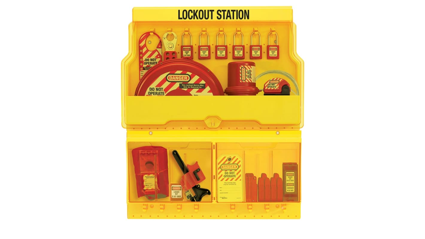 Master Lock 6 Padlock Lockout Station