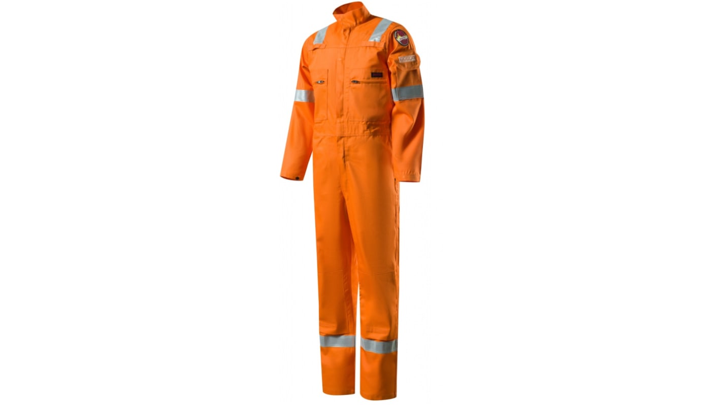 Roots Orange Hi Vis Overalls, UK48