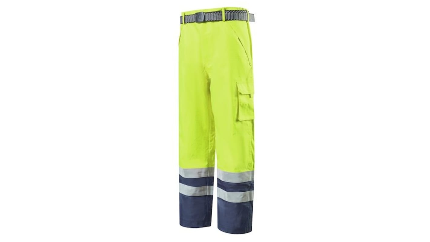 Roots RO1537 Yellow/Navy Waterproof Hi Vis Trousers