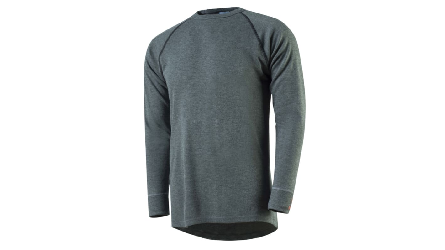 Roots Grey 2% Antistatic, 38% Viscose Sofresh, 60% Modacrylic Protex C Thermal Shirt, M