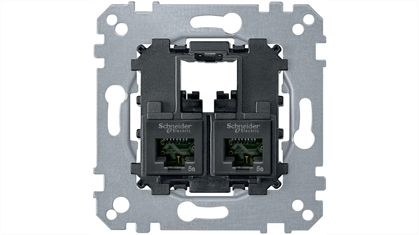 Gniazdo elektryczne RJ45 Montaż wpuszczany Schneider Electric