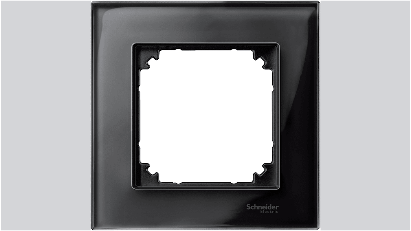 Schneider Electric Black 1 Gang Electrical Socket, Indoor Use