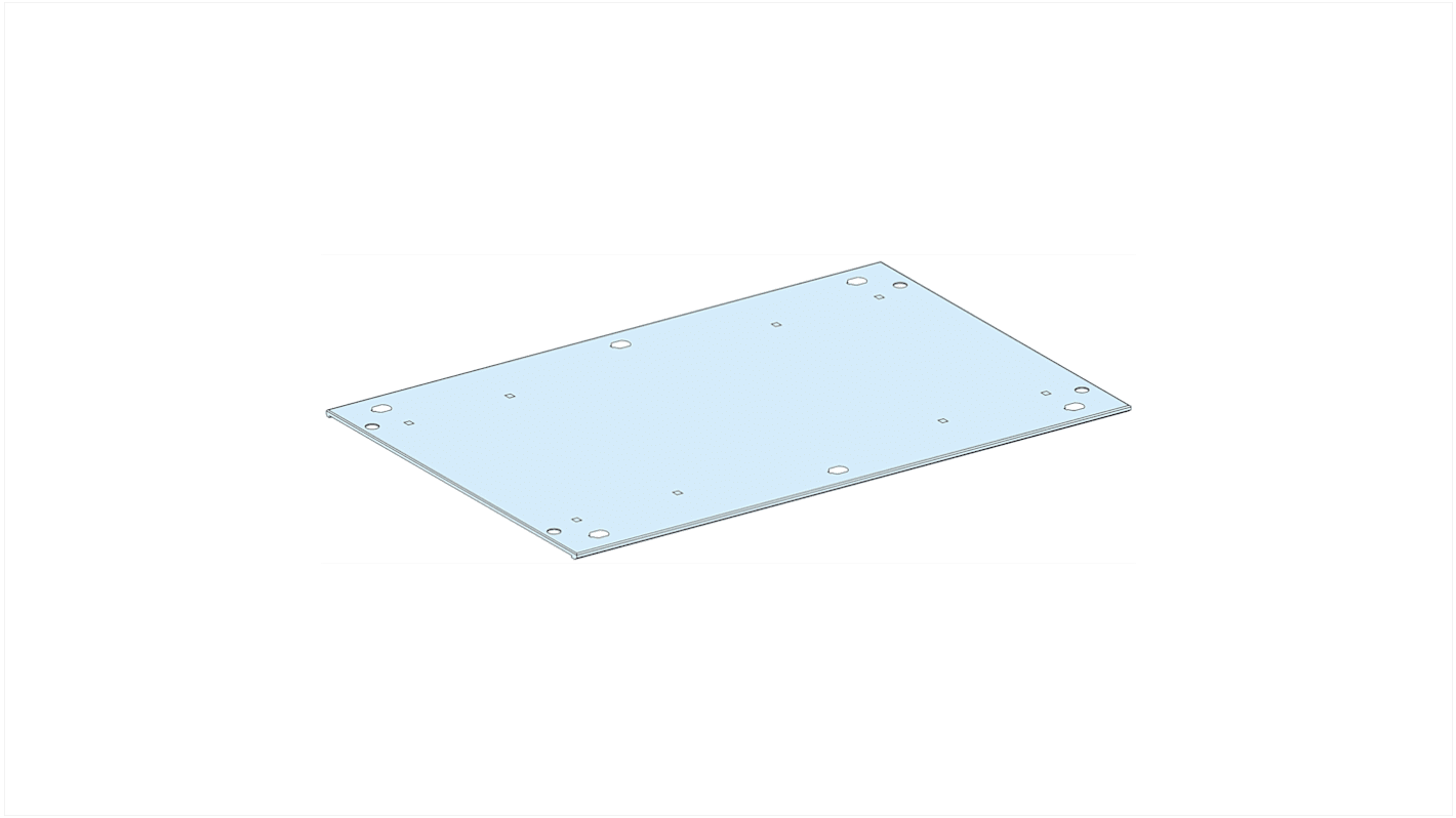 Schneider Electric PrismaSeT P Series RAL 9003 White Sheet Steel, 6mm H, 650mm W, 600mm D, 697.5mm L, for Use with