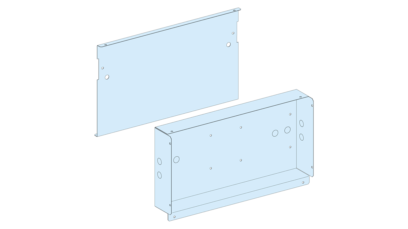 Schneider Electric Cable Clamp, Busbar Cover, 653mm x 577 mm, White, Pk-1