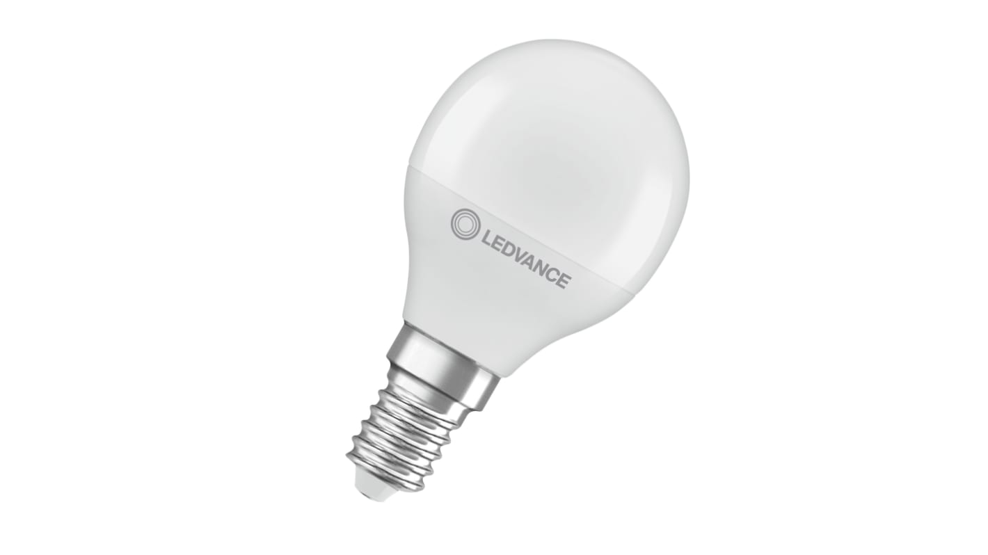 Lampade LED LEDVANCE con base E14, 4,9 W, col. Bianco caldo