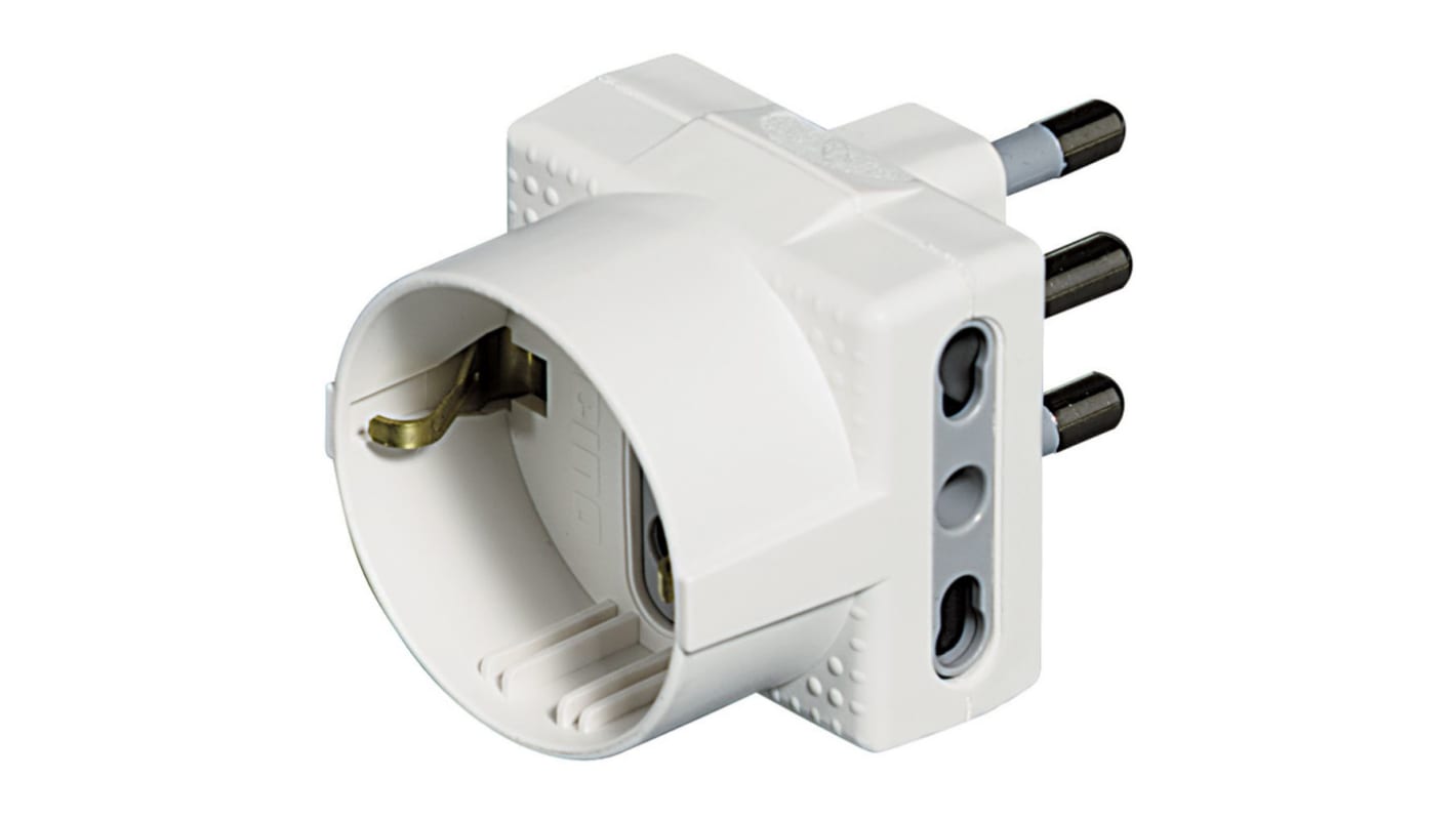 Bticino White Plug Socket