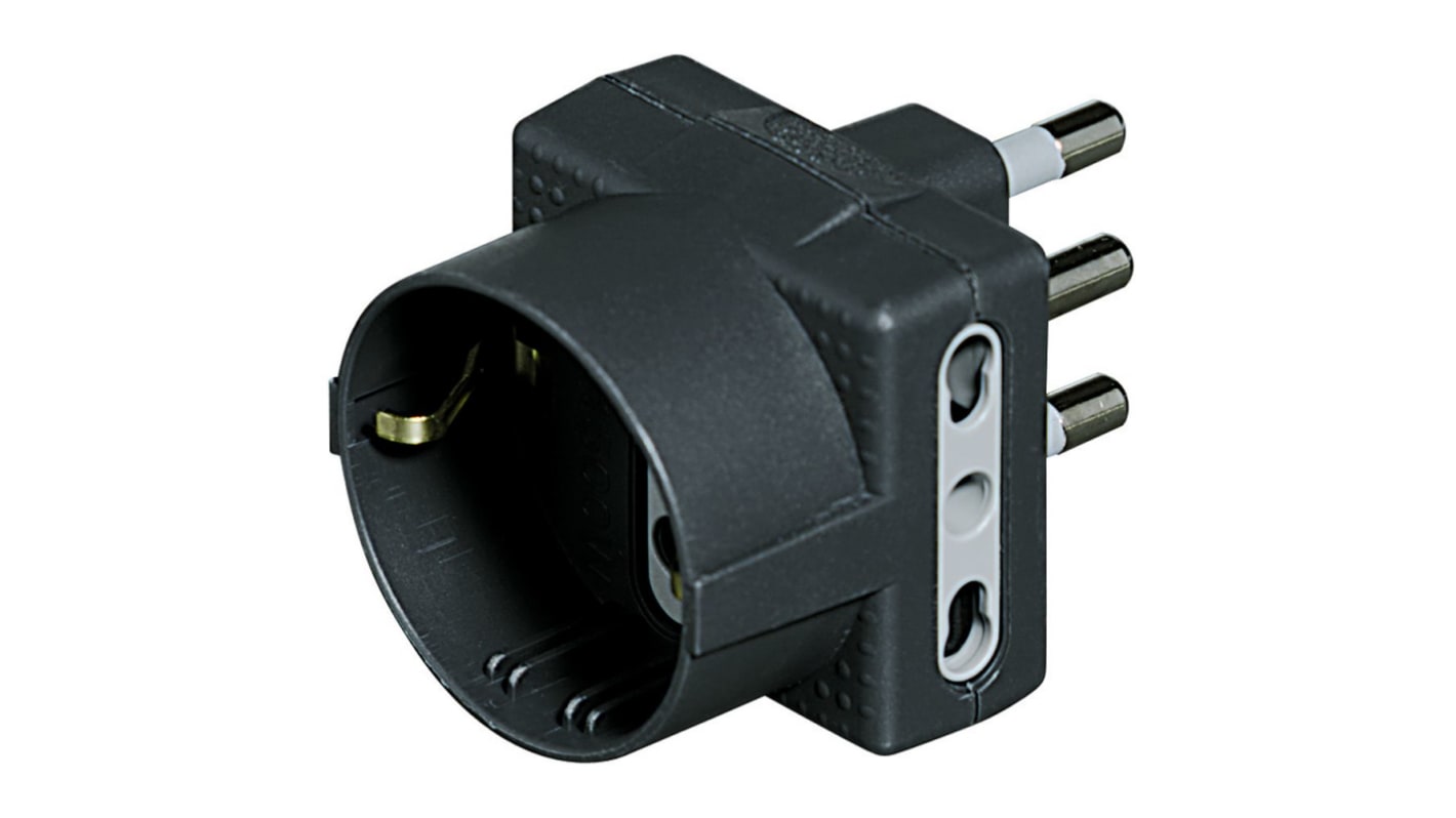 Bticino Black Plug Socket