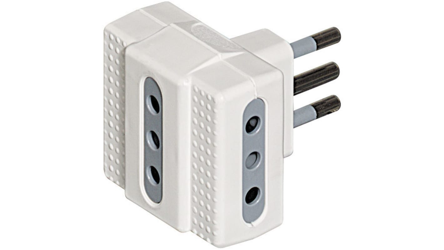 Bticino White Plug Socket
