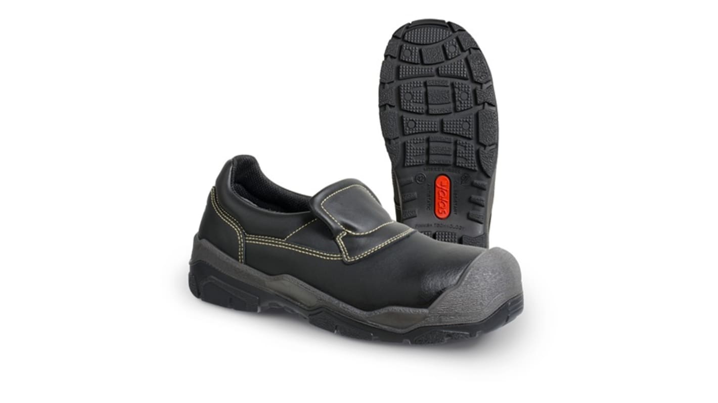 Jalas 1550 Unisex Black Aluminium Toe Capped Safety Shoes, UK 11, EU 46
