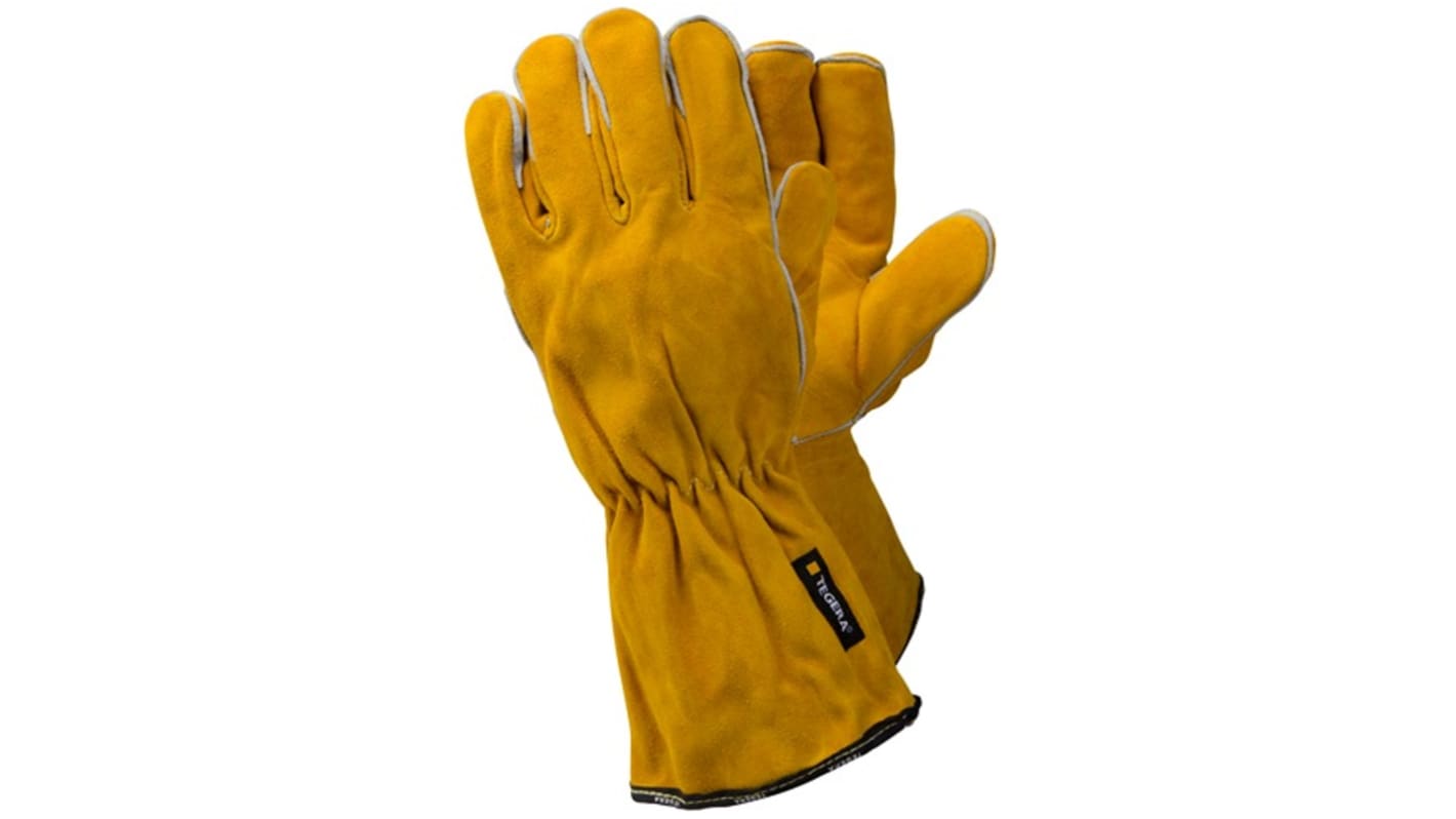 Guanti da lavoro Tegera TEGERA, Tg. 9, in Cuoio, col. Giallo