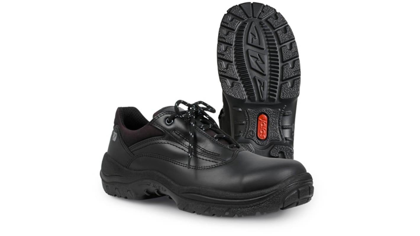 Jalas 1335 Unisex Black Aluminium Toe Capped Safety Shoes, UK 4, EU 37