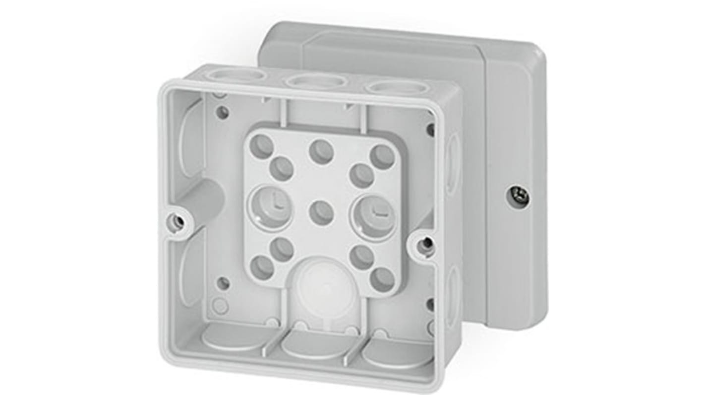 HENSEL PC接线盒, 55 x 98 x 98mm, IP55, DE系列